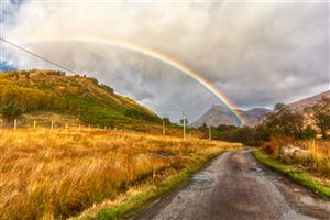 Another moment to stop and snap, I did not realise there were two rainbows until I processed the image.

Photography by Malcolm J Smith