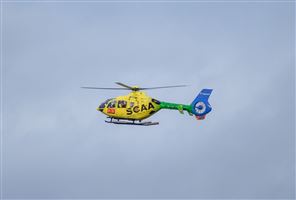 Scottish Charity Air Ambulance over Ninewells Hospital, Dundee

Photography by Malcolm J Smith