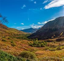 Autumn sunshine lighting up the glen
Photography by Malcolm J Smith