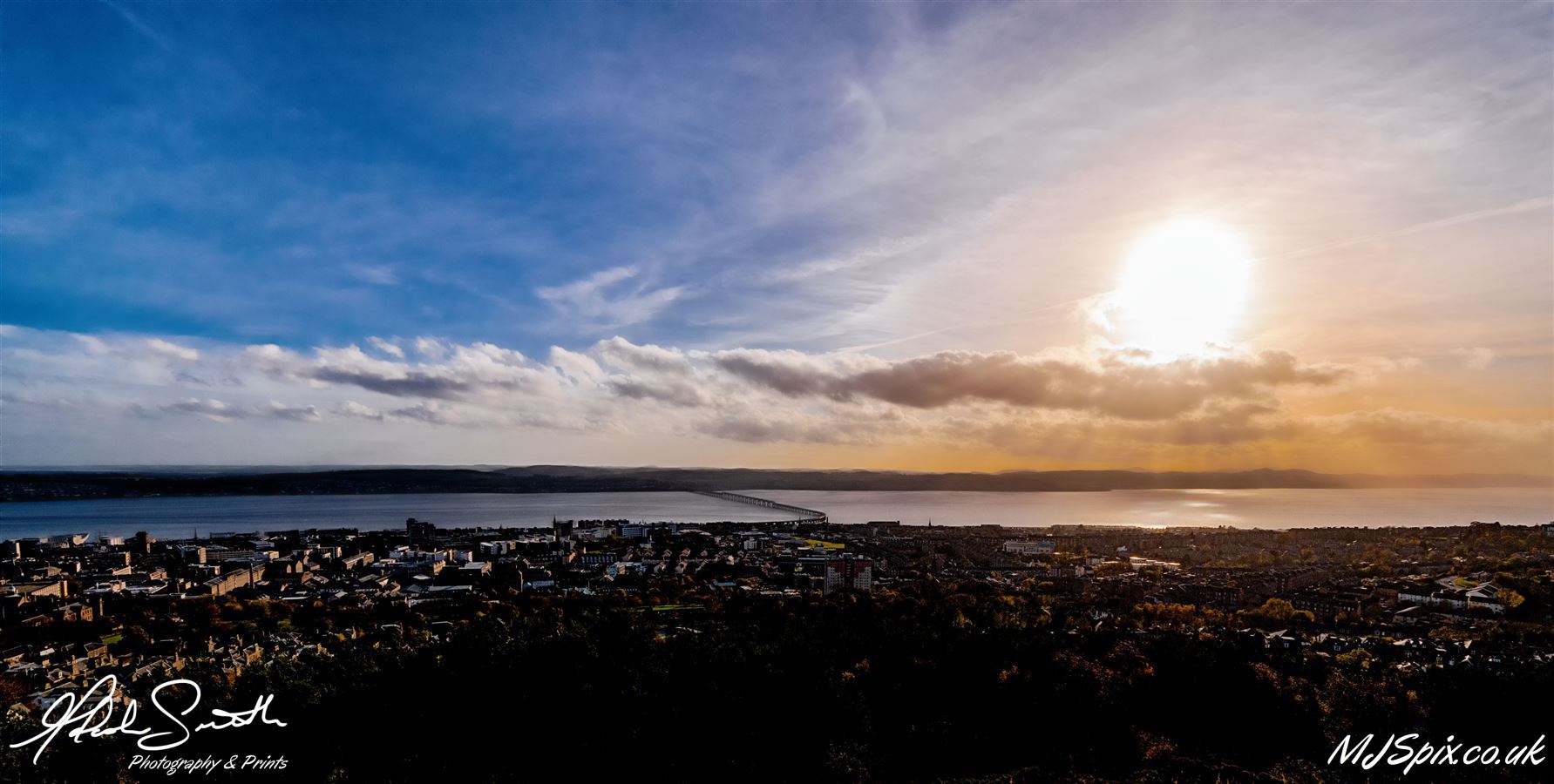 Taken from the Law Hill in Dundee

