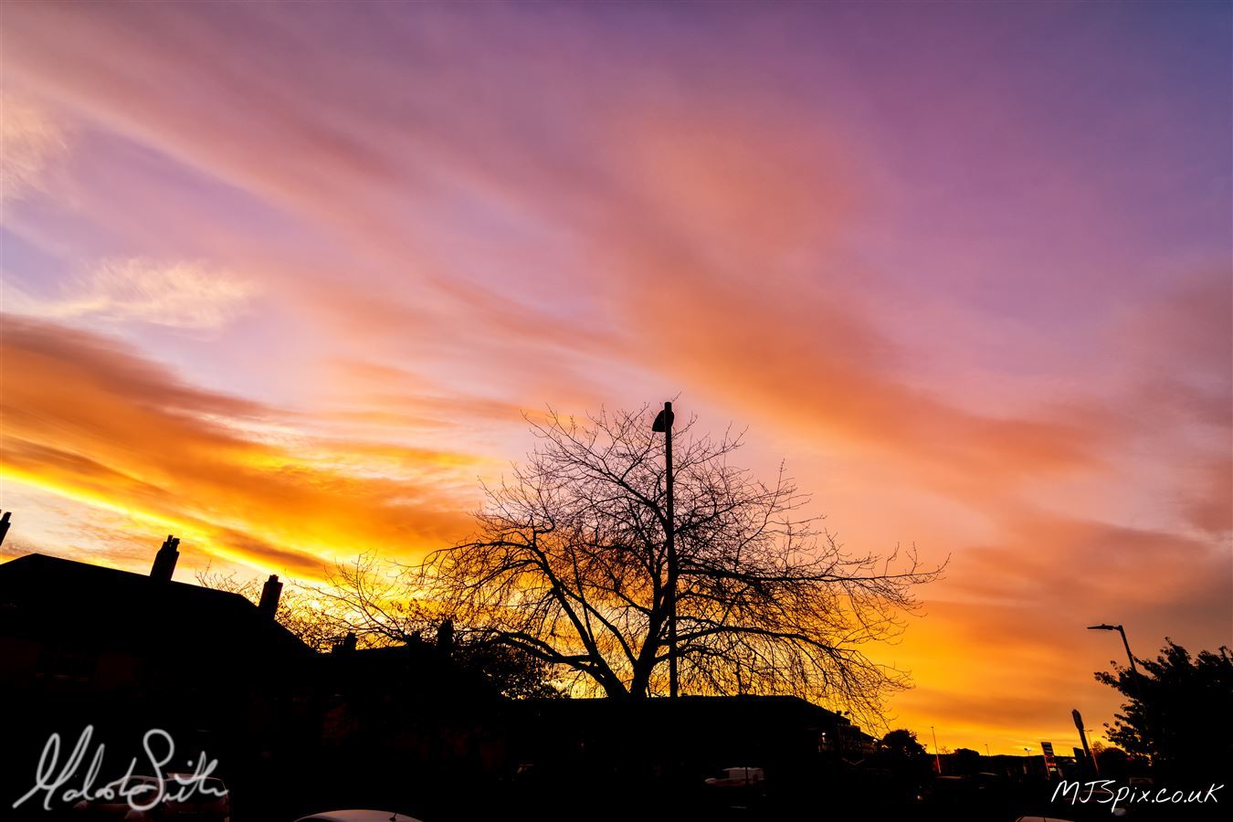 Sunrise 5th November 2021 
Photography by Malcolm J Smith