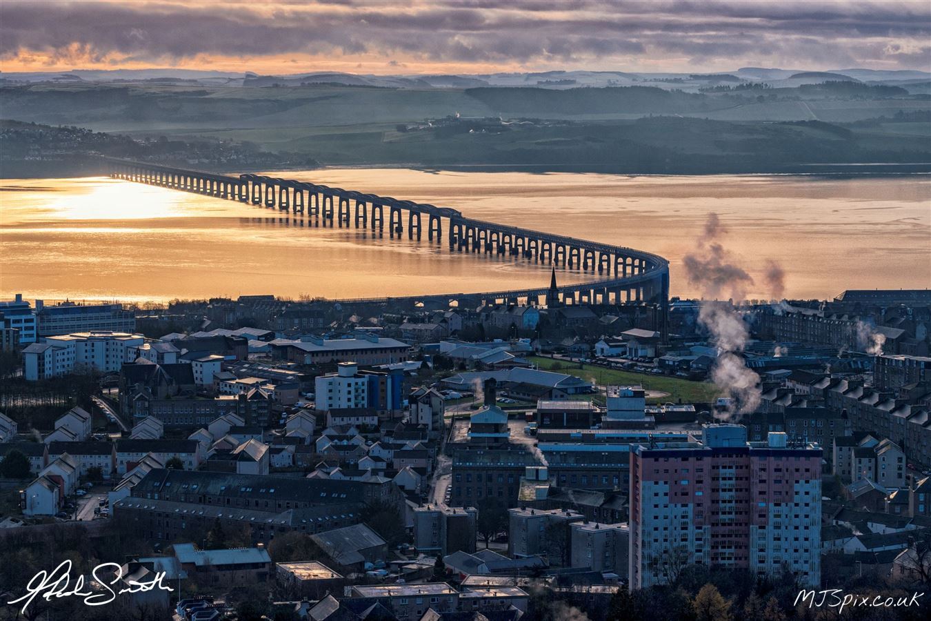 Photo taken from the Law Hill

Photography by Malcolm J Smith