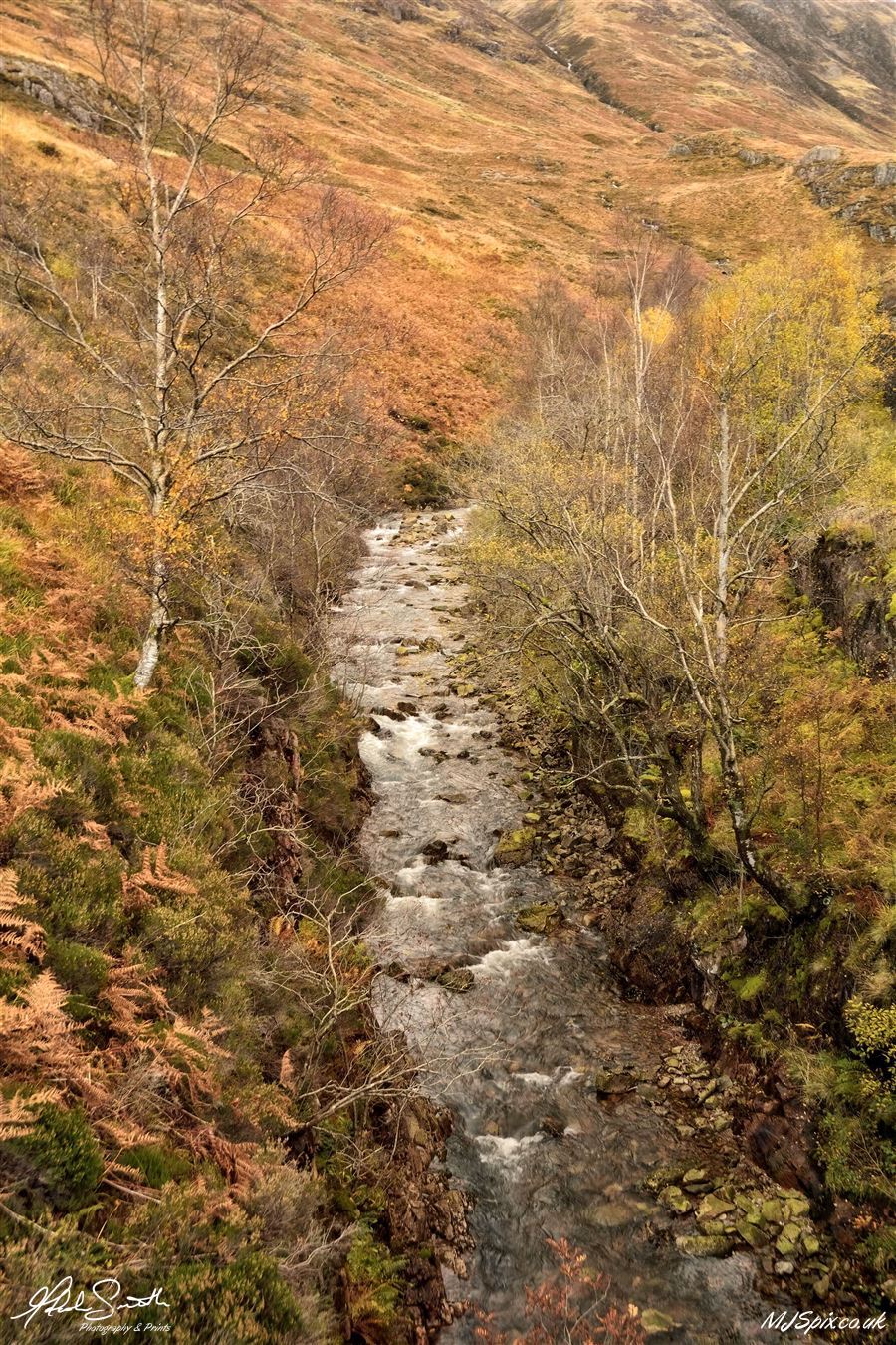 One of the waters that runs under the bridge to create the basin of 